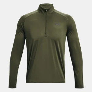 UA Tech 2.0 1/2 Zip-BLK