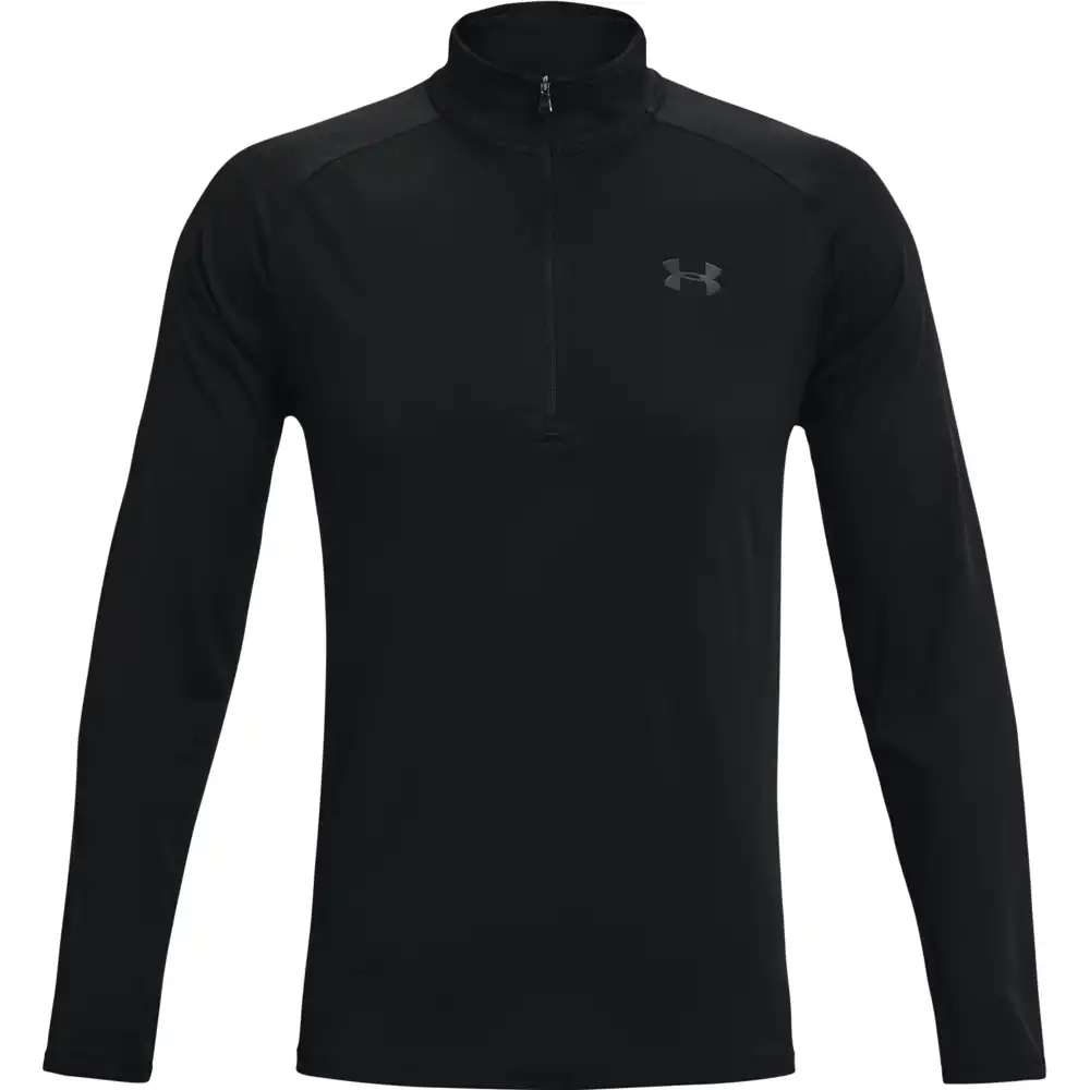 UA Tech 2.0 1/2 Zip-BLK Black /  / Charcoal