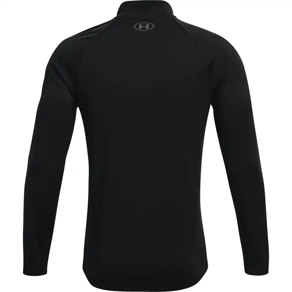 UA Tech 2.0 1/2 Zip-BLK Black /  / Charcoal – Bild 2