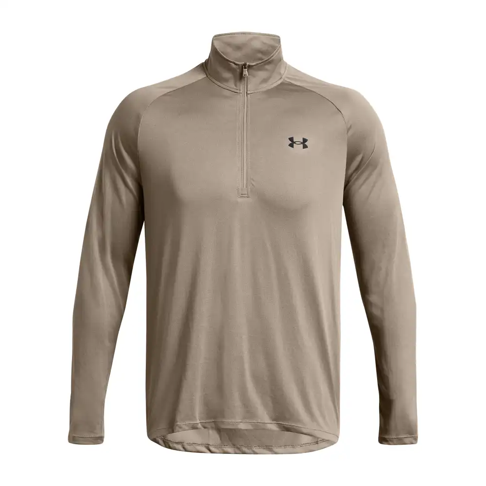 UA Tech 2.0 1/2 Zip-BRN