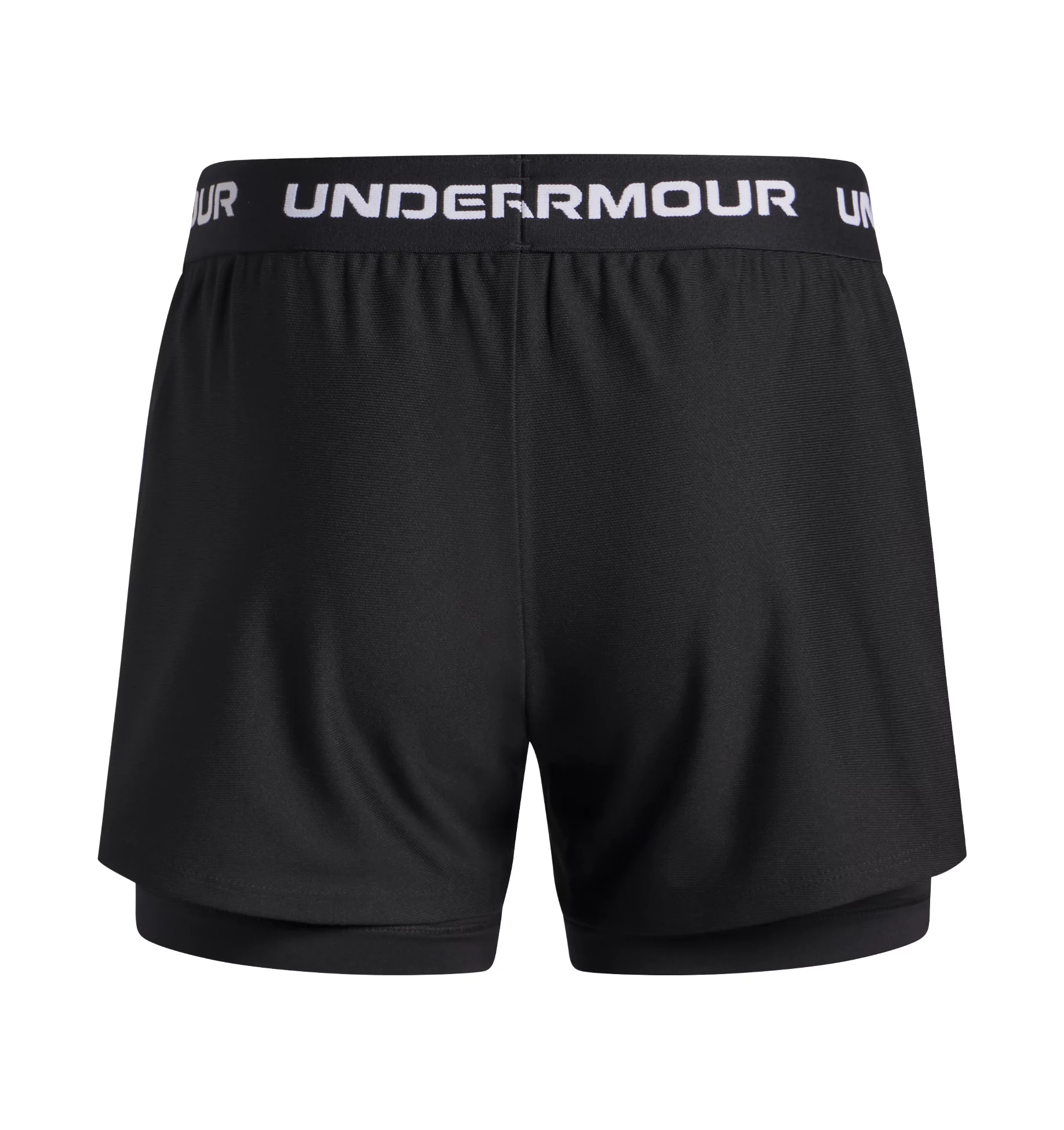 UA Tech Play Up 2n1 Short-BLK – Bild 2