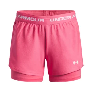 UA Tech Play Up 2n1 Short-PNK