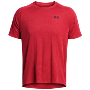 UA Tech Textured SS-RED