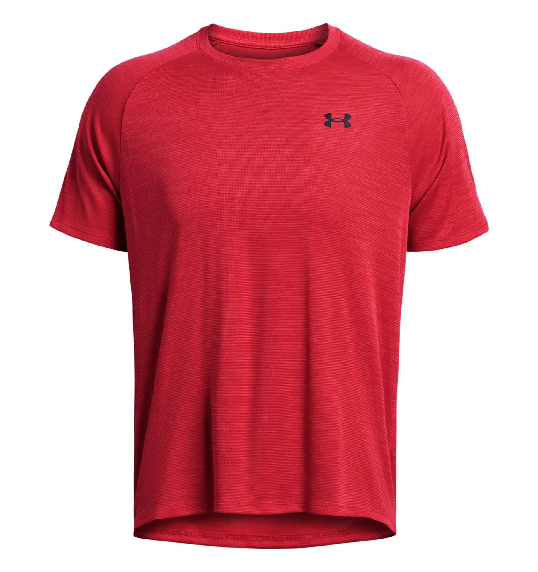 UA Tech Textured SS-RED