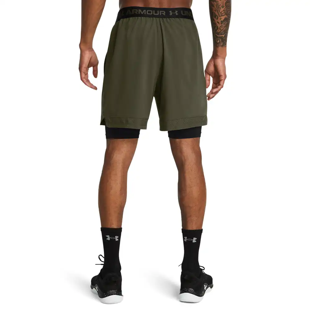 UA Vanish Woven 2in1 Sts-GRN – Bild 3