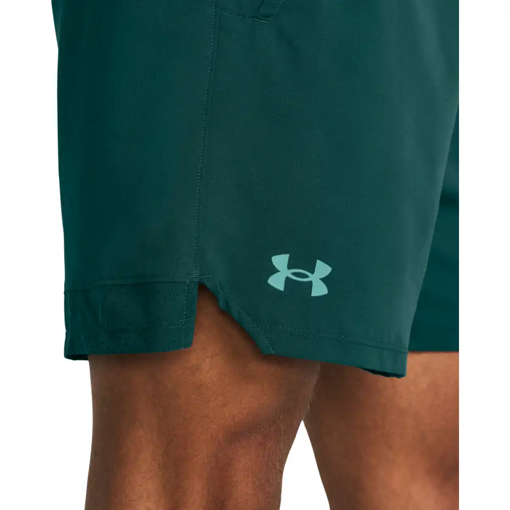 UA Vanish Woven 6in Shorts-BLU – Bild 6
