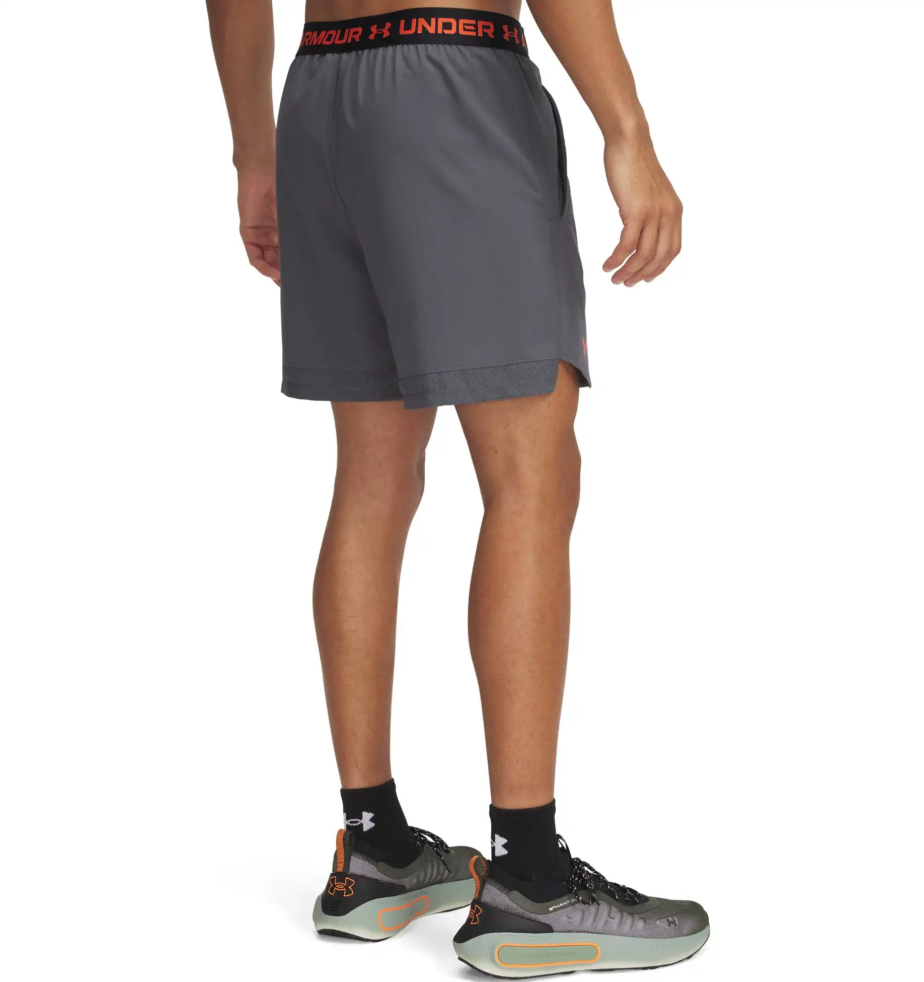 UA Vanish Woven 6in Shorts-GRY – Bild 2