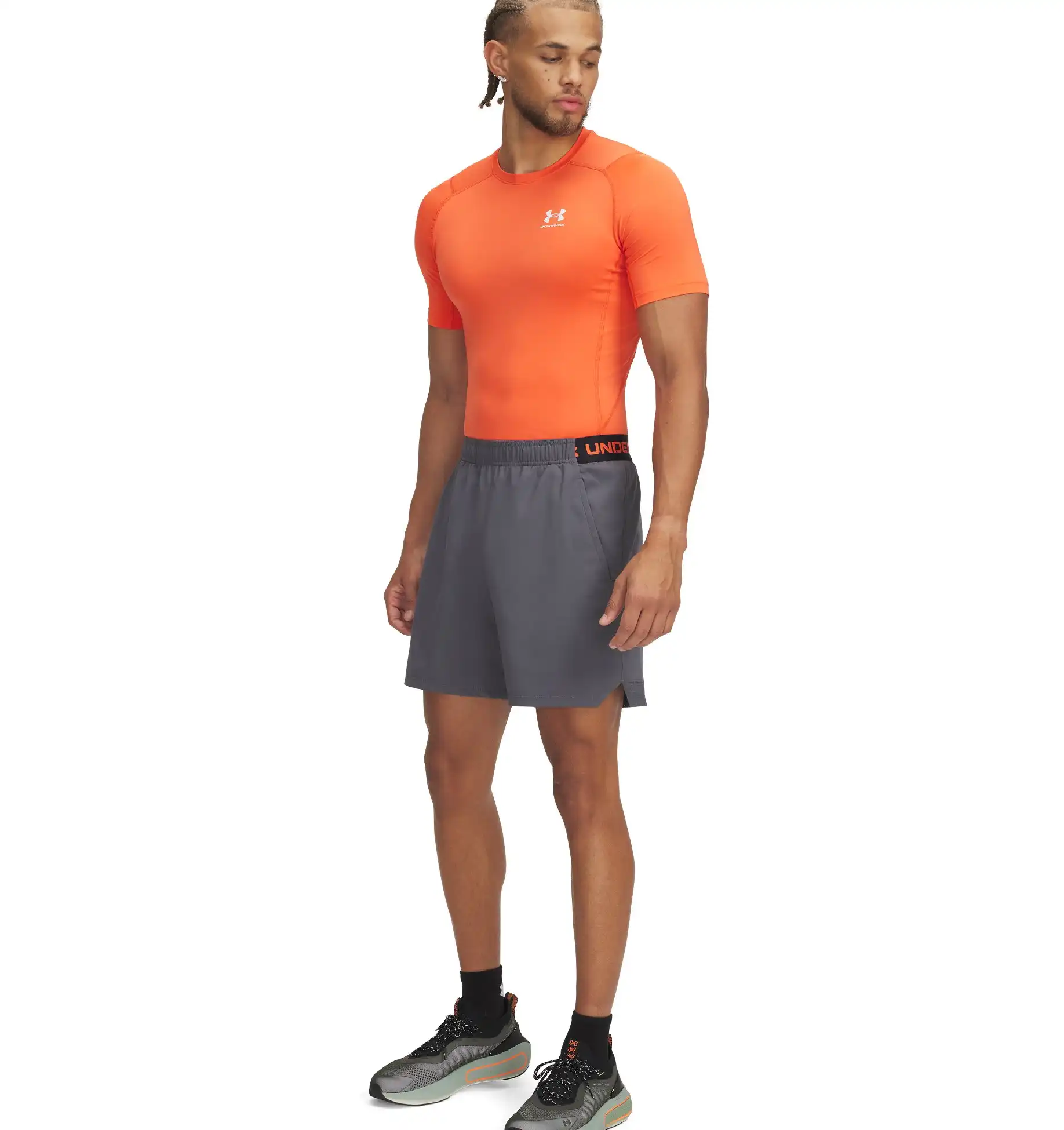 UA Vanish Woven 6in Shorts-GRY – Bild 3