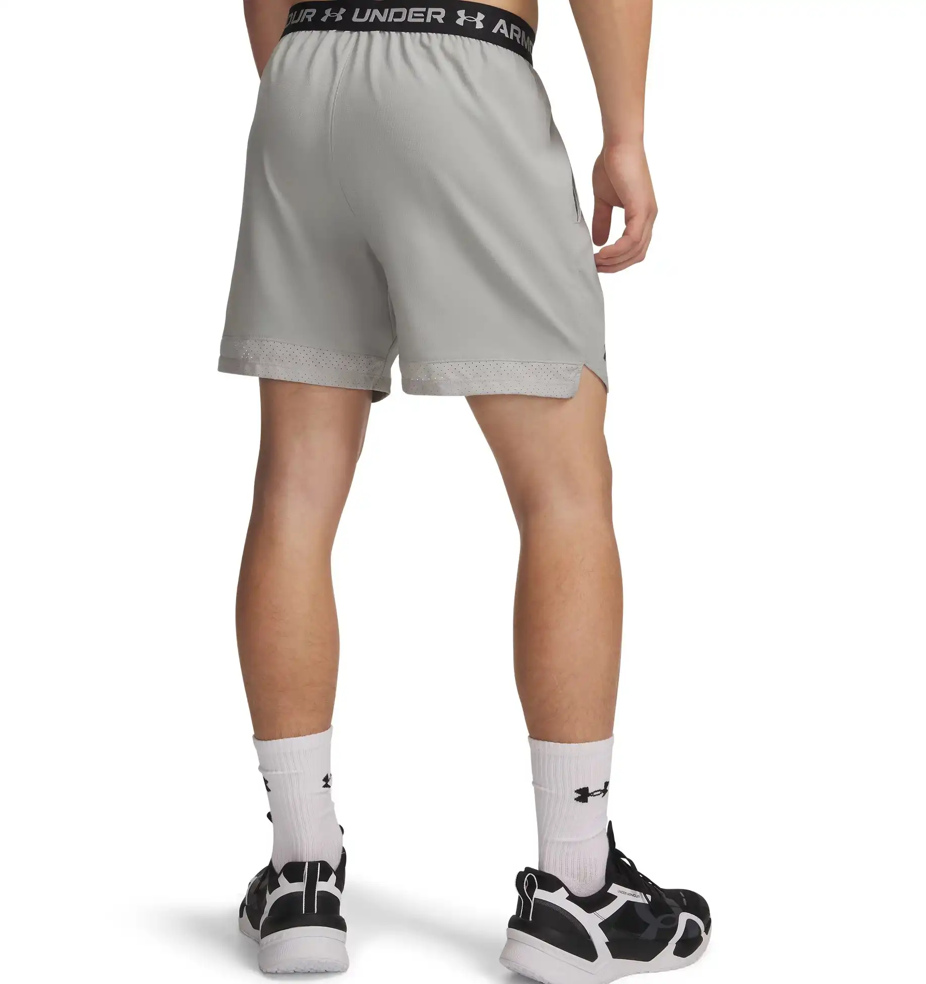 UA Vanish Woven 6in Shorts-GRY – Bild 2