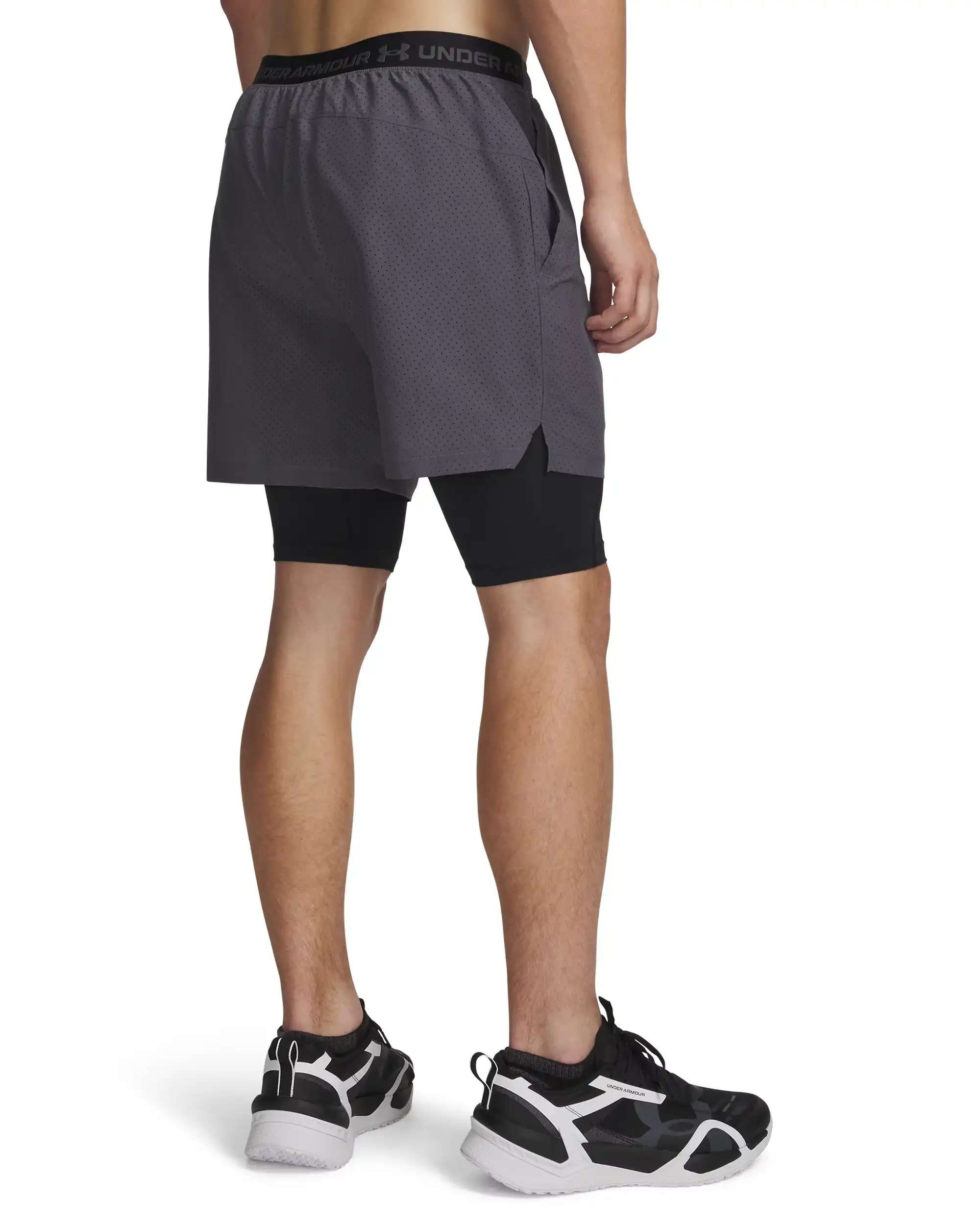 UA Vanish Wven Short 2.0 2n1-G – Bild 2