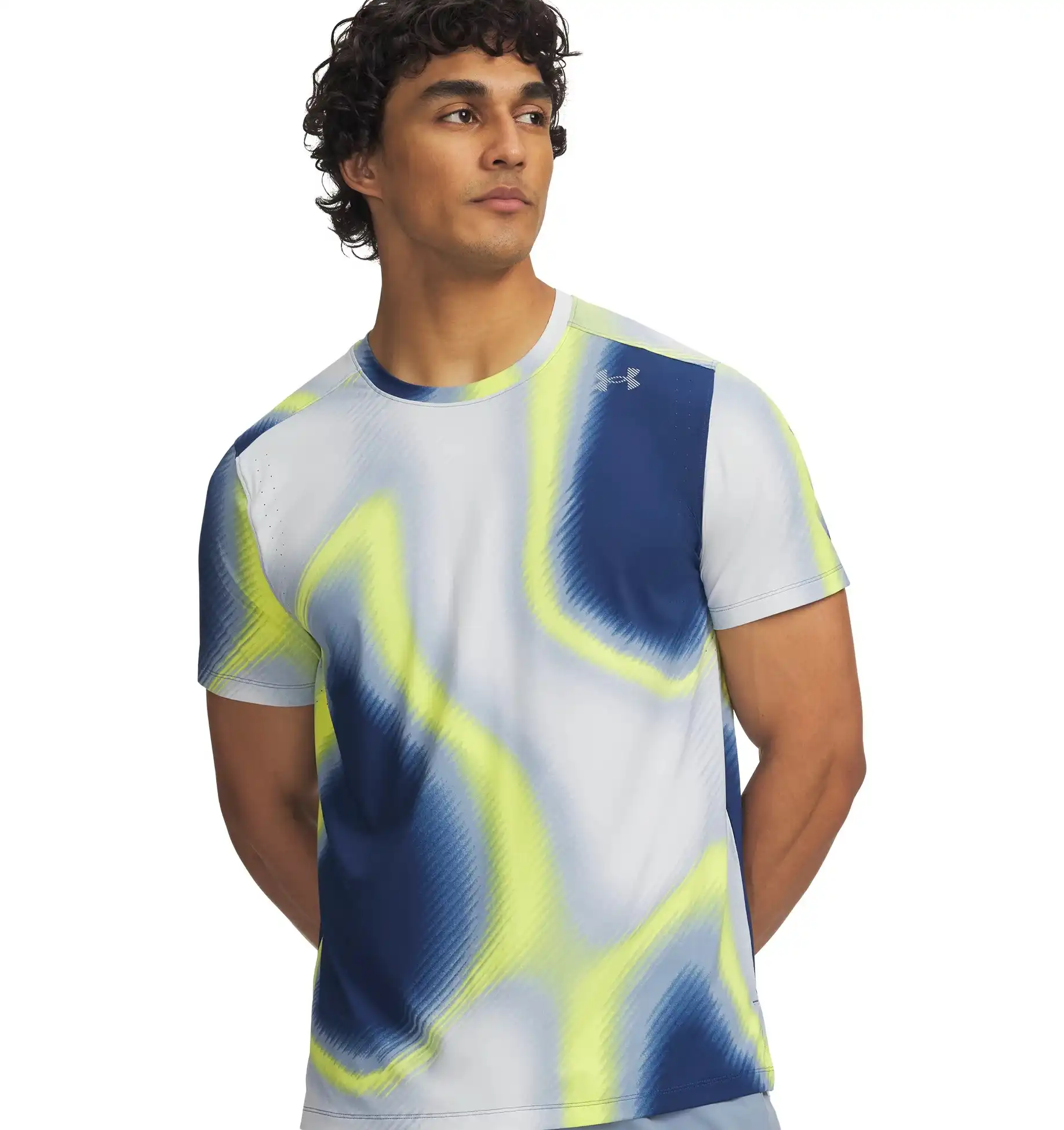 UA Velociti Pro Print SS-BLU