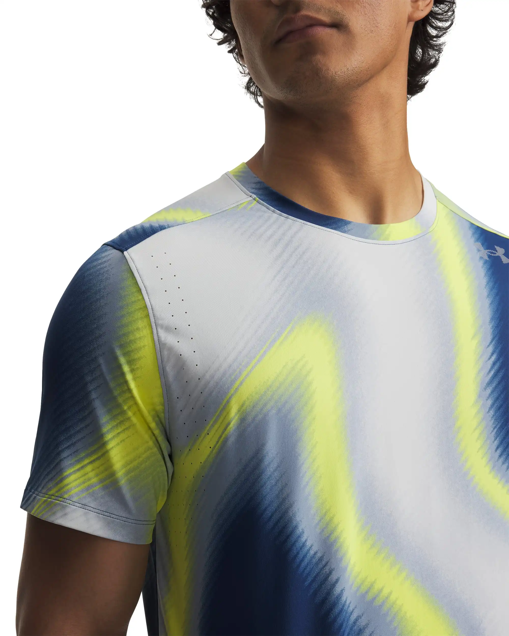 UA Velociti Pro Print SS-BLU – Bild 3