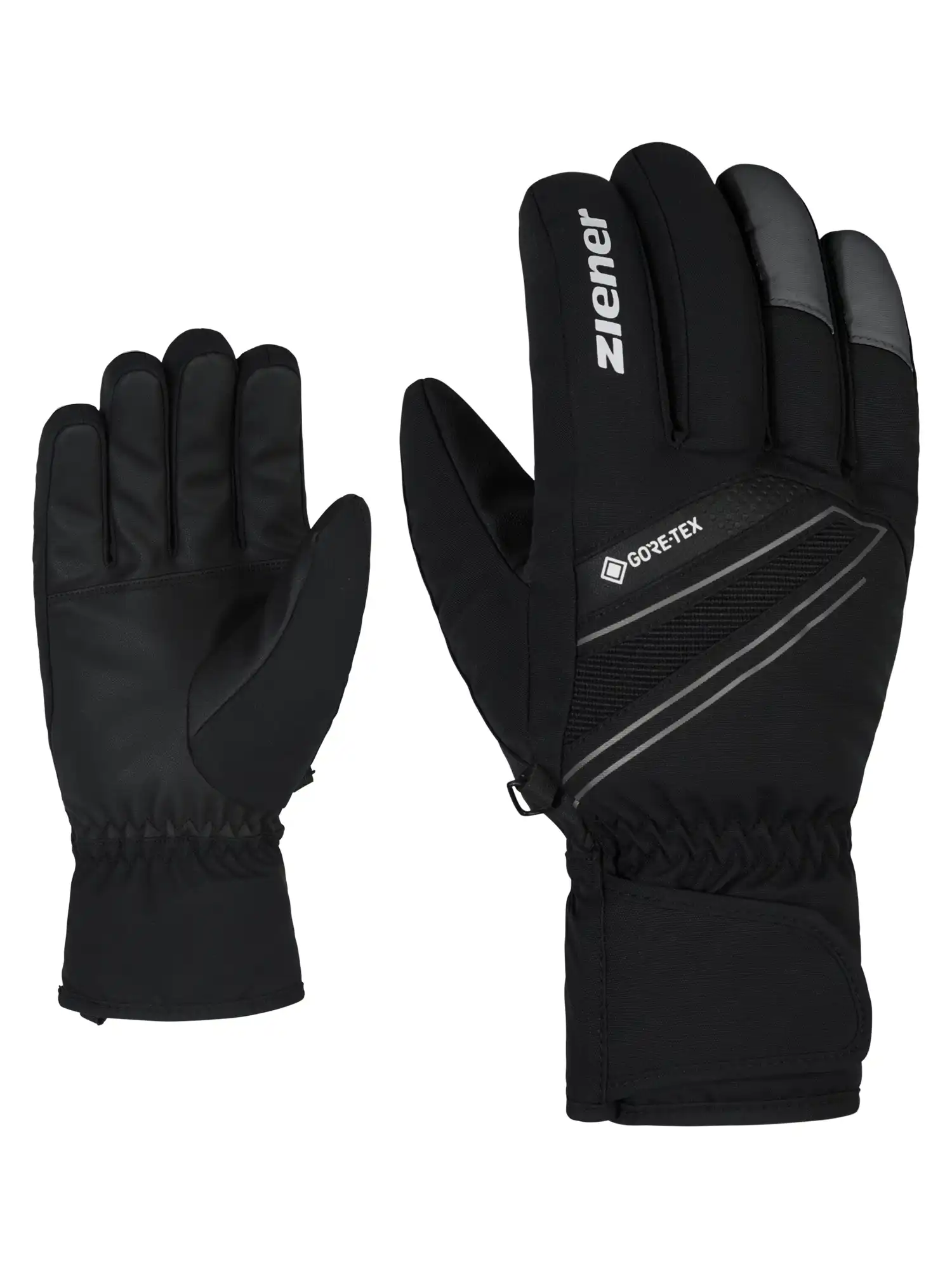GUNAR GTX glove ski alpine black.magnet